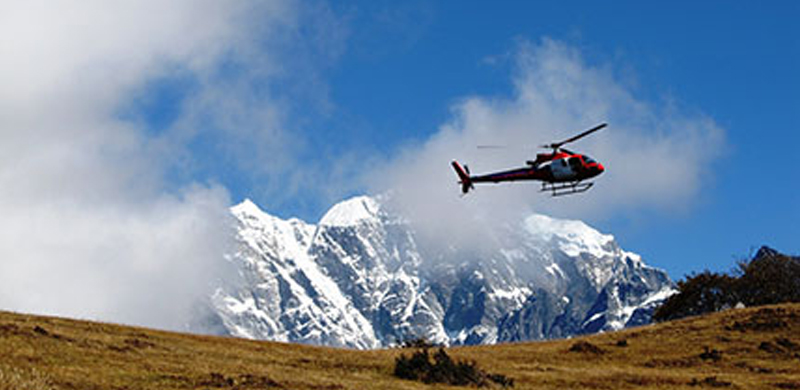 Heli tour in Himalaya